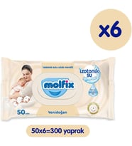 Izotonik Sulu Islak Mendil Yenidoğan 300 Adet