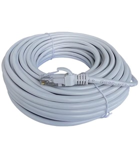 Ayt Fully G-505SA 50 Metre RJ45 Patch Network Cat6 Ethernet İnternet Kablosu Jack Soketleri Takılı Hazır Kablo