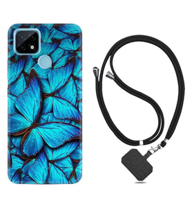 Realme C11 C21 C21Y C25Y C11 2021 Kılıf Boyun Askılı Silikon Owl 1351