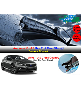 Volvo V40 Cross Country 2013-2019 Muz Silecek Takımı