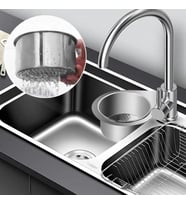 Kuğu Tasarımlı Paslanmaz Lavabo Drenaj Sepeti