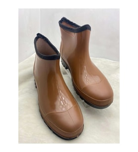 ULAŞ KAHVE RENÇBER BAHÇE KISA LASTİK ÇİZME - KAHVERENGİ - 44 - ST02265-KAHVERENGİ-44