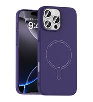iPhone 16 Pro Max Kılıf M-Safe Şarj Özellikli Kamera Korumalı Elio Sert PC Kılıf