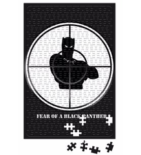 Hip Hop Fear of a Black Panther Puzzle 240 Parça Yapboz