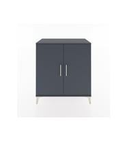 Hyperion Şifonyer 2 Raflı 2 Kapaklı 88x44x96 Antrasit-Antrasit