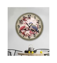 bilge Tasarım retro Duvar Saati 40 x 40 CM (Karışık)