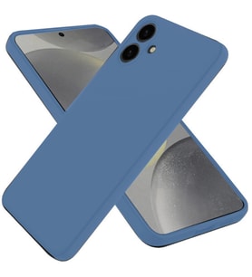 Samsung Galaxy A06 Kılıf First Silikon - Mavi