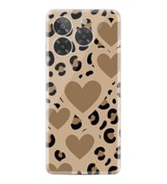 General Mobile Era 50 Kılıf Boutique Baskılı Resimli Leopar Kalp Pcode -068