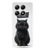 Xiaomi Redmi Note 14 Pro Plus Kılıf Boutique Baskılı Resimli Don't Touch Cat Pcode -011