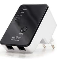 Hadron HD9101 Access Point & Repeater 300MBPS (Beyaz-Siyah)