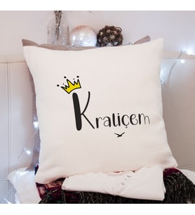 Kraliçem Tasarımlı Yastık