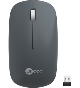 Lecoo WS214 Kablosuz 1200DPI 3 Tuşlu Optik Mouse Gri