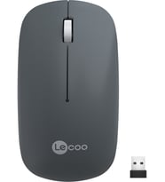 Lecoo WS214 Kablosuz 1200DPI 3 Tuşlu Optik Mouse Gri