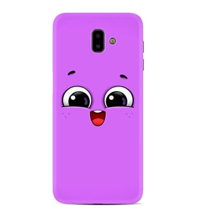 Samsung J6 Plus J7 Prime J7 Pro M20 Kılıf Desenli Silikon Purple Sweety 1717
