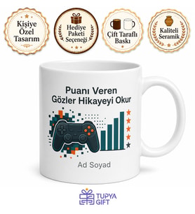 Oyun Eleştirmeni Grafikler Oynanış Hikaye Modu Puanı Baskılı Kupa Bardak Hediye