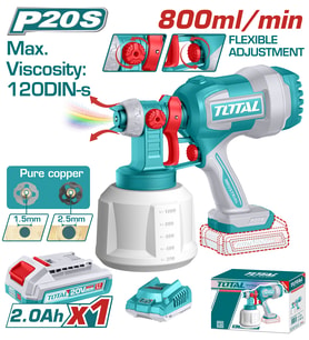 TOTAL LI-ION AKÜLÜ BOYA TABANCASI TSGLI20042E
