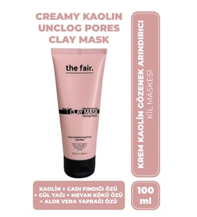 the fair. Creamy Kaolin Gözenek Temizleyici Kil Maskesi 100 ml