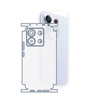 SChitec Redmi Note 13 Pro 5G Uyumlu Fullbody Arka Kaplama Hidrojel Koruyucu Film