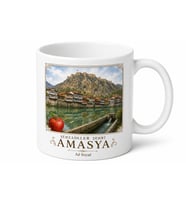 Amasya Yalıboyu Evleri Yeşilırmak Şehzadeler Şehri Kupa Bardak Hediye