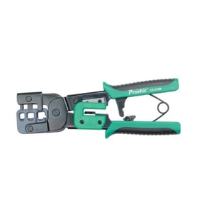 Proskit CP-376M 4p 6p 8p / Rj9 Rj11 Rj12 Rj45 Plug Konnektör Kablo Sıkma Pensesi