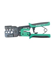Proskit CP-376M 4p 6p 8p / Rj9 Rj11 Rj12 Rj45 Plug Konnektör Kablo Sıkma Pensesi
