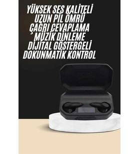 Kulak İçi Bluetooth Kulaklık Rgb Işıklı Çift Mikrofonlu iOS/Android Uyumlu BT 5.2