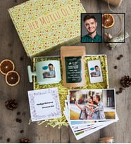 Kişiye Özel Şoföre Hediye Hediye Kutusu - Kişiye Özel T Pastel Kupa, Filtre Kahve, Çakmak, Fotoğraf 10 Adet Doğum Günü Hediyesi