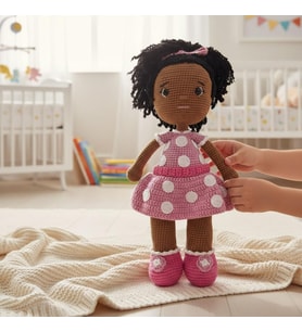El Yapımı Amigurumi Oyuncak Bebek