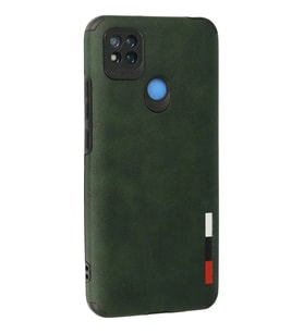 Newface Xiaomi Redmi 9C Kılıf Loop Deri Silikon - Yeşil