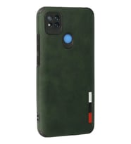 Newface Xiaomi Redmi 9C Kılıf Loop Deri Silikon - Yeşil