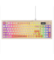 Everest KB-79 SILENT PRO Bej-Pembe-Turuncu SESSİZ RGB Q Membrane Oyuncu Klavyesi