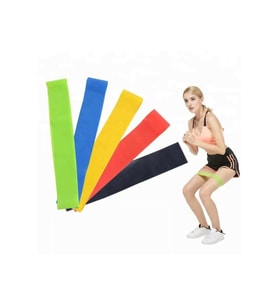 Pilates Direnç Lastiği Seti 5 Adet