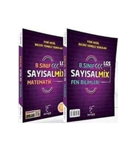 Karekök Yayınları 8.sınıf Lgs Sayısal Mix Matematik Ve Fen Bilimleri (Çok Renkli)