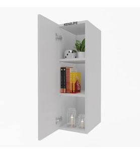 Kenzlife mutfak dolabı irem  090.030.32 byz 2 raflı kapaklı  ofis banyo kiler evrak kitaplık