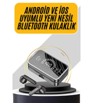 İos Android Uyumlu Bluetooth Kulaklık Kablosuz Kulaklık Yüksek Basslı