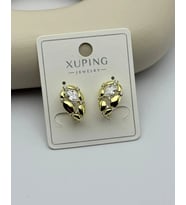 Xuping Gold Damla Taş Detay Küpe - 25-xpkp37