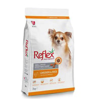 Reflex Küçük Irk Tavuklu ve Pirinçli Yetişkin Köpek Maması 3kg