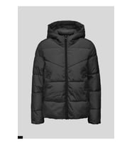 Only Kadın Siyah Şişme Kapüşonlu Mont Onlnewamanda Short Jacket - 5003056128 