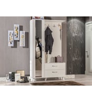ABRE VM-342 BEYAZ VESTİYER PORTMANTO