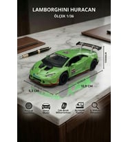 Lamborghini Huracan 1/36 Ölçek Metal Çek Bırak Model Araba