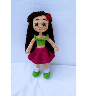 Rümeysa Bebek Amigurumi Organik Oyuncak