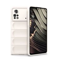 Xiaomi Poco X4 Pro 5g Kılıf Optimum Silikon - Krem