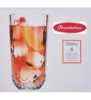 Paşabahçe 52770 Diony Meşrubat Su Bardağı 345 cc 6'lı