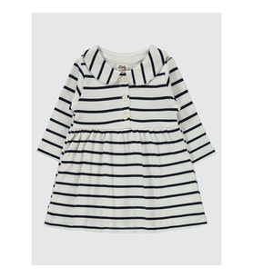 Civil Baby Kız Bebek Elbise 6-18 Ay Soft Yeşil (Lacivert)