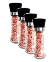 Organik Bitkim Öğütücü + 200 gr Pembe Himalaya Tuzu Dolu x 4 Adet