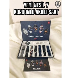 Mey İthalat® Yeni Nesil Akıllı Saat 2024 Model Uyku Takibi Bluetooth Bağlantılı