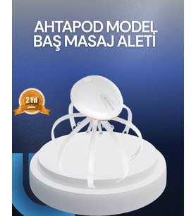 3 Kademeli Elektrikli Kafa Masaj Aleti Stres Giderici Ev Tipi Masaj