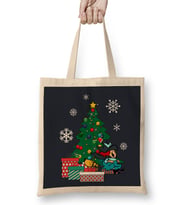 Winsome Witch Around The Christmas Tree Bez Çanta Uzun Saplı