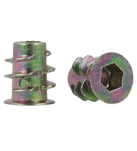 M4 8,5x10 Mm. Zamak Metal Dübel-30 Adet