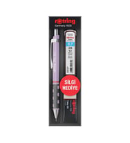 Rotring Tikky Okul Seti Uç+ Silgi Hediyeli Versatil Seti 0.7 MM Uçlu Kalem Lila
